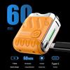 Yousheng Double-head Mini Electric Shaver USB Rechargeable Waterproof Portable Travel Wet Dry Shaving Razor Men Beard Trimmer Hair Remover Tool