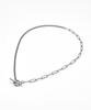 Ccorie Mix Chain Necklace Silver