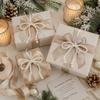1/20Pcs Imitation Pearl Bowknot Hanging Pendant Xmas Party Garland Home Decoration Christmas Bowknot Tree Topper Decoration