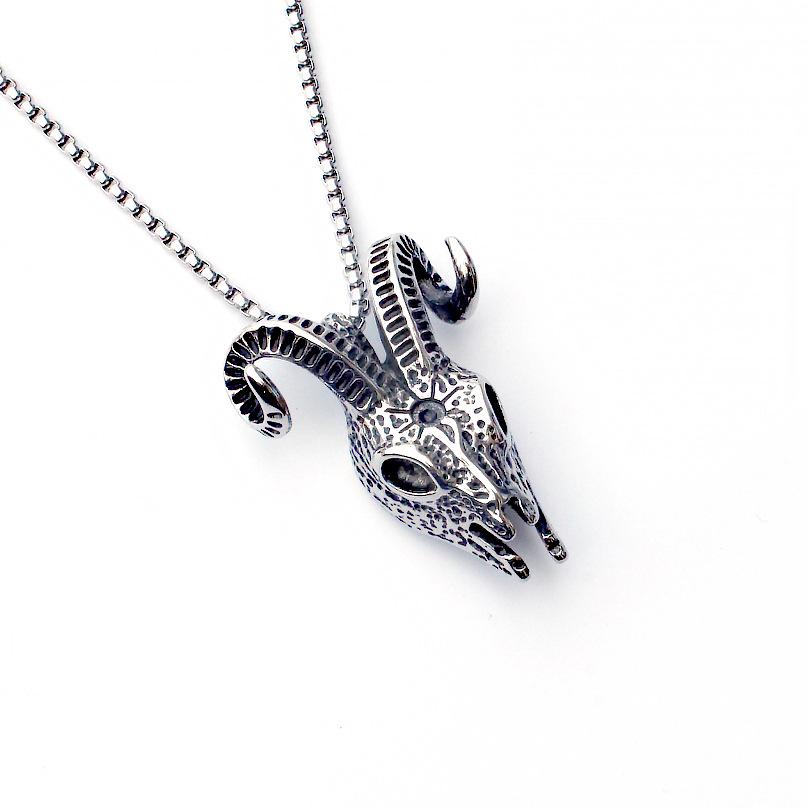 Hip-Hop Zodiac Year of the Snake Pendant: Cobra King Necklace for Men & Women - Stainless Steel Animal Jewelry