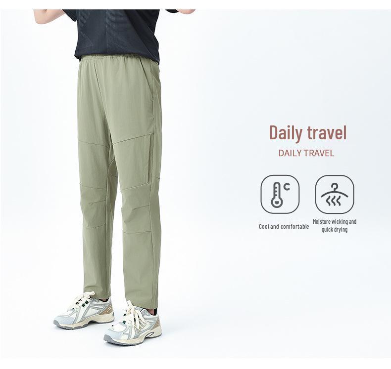 Double H Lightweight Quick-Dry Casual Sports Cargo Pants: Antibacterial Summer Fitness for Men & Women