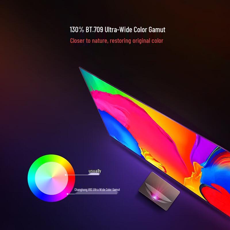 

Changhong V8S 4K UHD Laser TV Home Theater System (CN version)