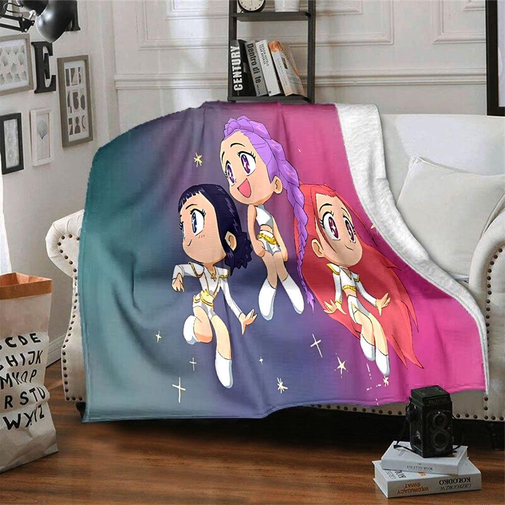 

1pc hunter x (6) Blanket - Soft Warm Throw for Home, Office, Travel - All-Season Cozy Bedding Gift, Office Cozy AccessoryB06 80cmx120cm(31inx47in)