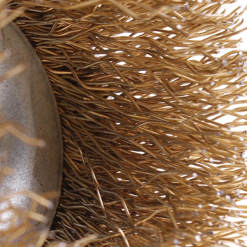 Купить Стальная проволочная колесная щетка для бурения Вращающийся ...