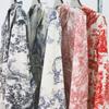 Di Lizheba's autumn new ice and snow silk can be worn outside, high-end loungewear two-piece pajamas for women