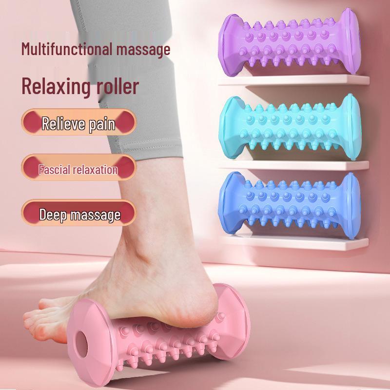 Plantar Massage Wheel: Foot Acupoint Stimulation, Relaxation, and Yoga Roller for Leg and Foot Fitness