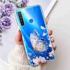 For Realme 5 RMX1911 6.5" Case Fashion Colorful Flower Soft Silicone TPU Cover For Oppo Realme5 RMX1919 Butterfly Bumper Shell