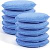 10 Pack Wax Applicator Pads, Microfiber Applicator Pad With Finger Pocket, Foam Car Wax Applicator Pad For Car Cleaning And Polishing (Blue)