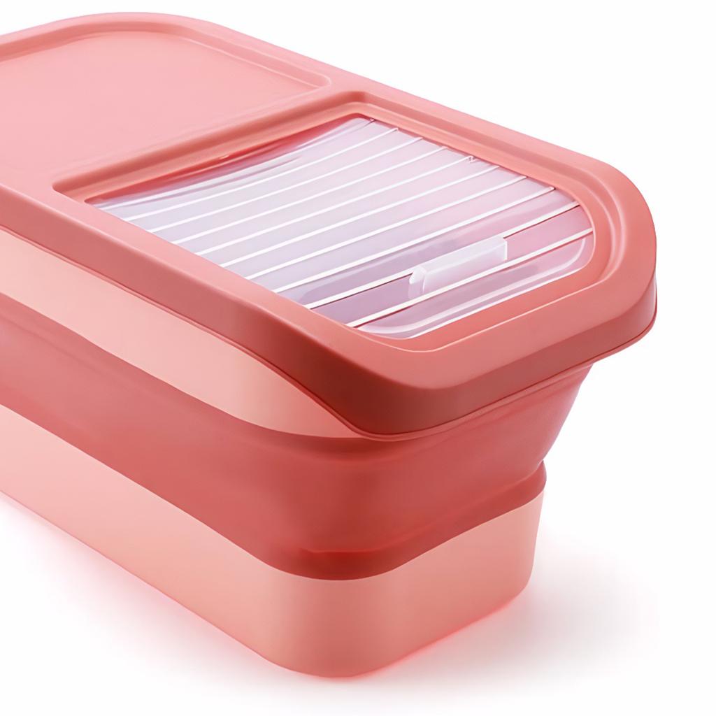 Pet Food Storage Containers Sliding Lid Pet Treat Storage Box Large Rice Box for Daily Use Floor Cabinet Kitchen Pantry Counter