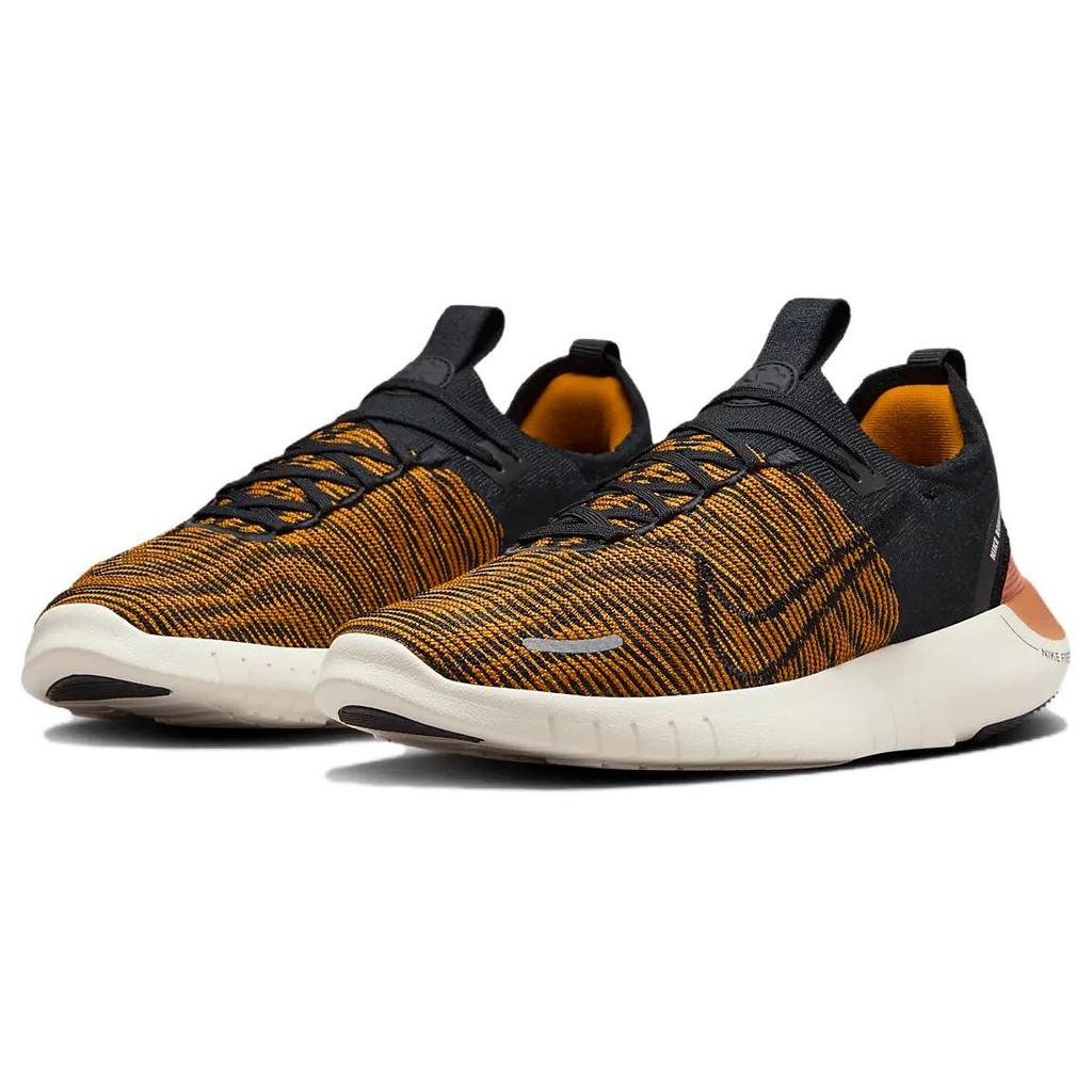 Nike Free RN Next Nature Pohodlné Nízké Neformální Běžecké Boty Pánské tenisky Černá Zlatá FB1276-700