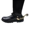Mild Steel Horse Spur Western Cowboy Spur Mens Roping Spur with Gear Boot Decoration Horse Riding Accessories Enduring