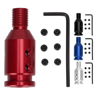Adaptateur de Pommeau de Levier de Vitesse Universel pour Leviers non filetés 12x1.25 Adaptateur de Pommeau Universel pour Leviers non filetés