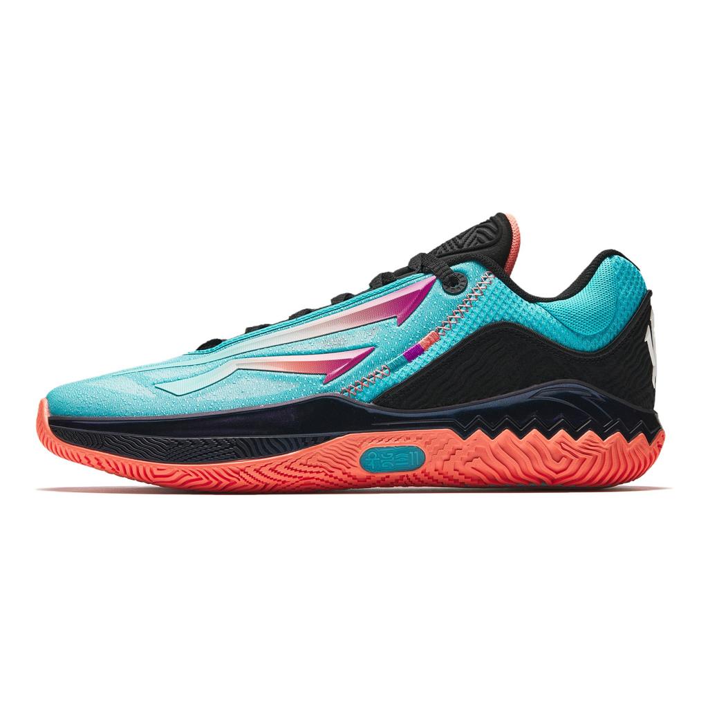 Anta KAI SPEED 2 Cushioning Slip Resistant Abrasion Resistant Low top Basketball Shoes Men's Blue Black 912541114S-2