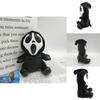 Scream Ghostface Plush Doll For Home Decor And Horror Themed Parties 7.87 Inches