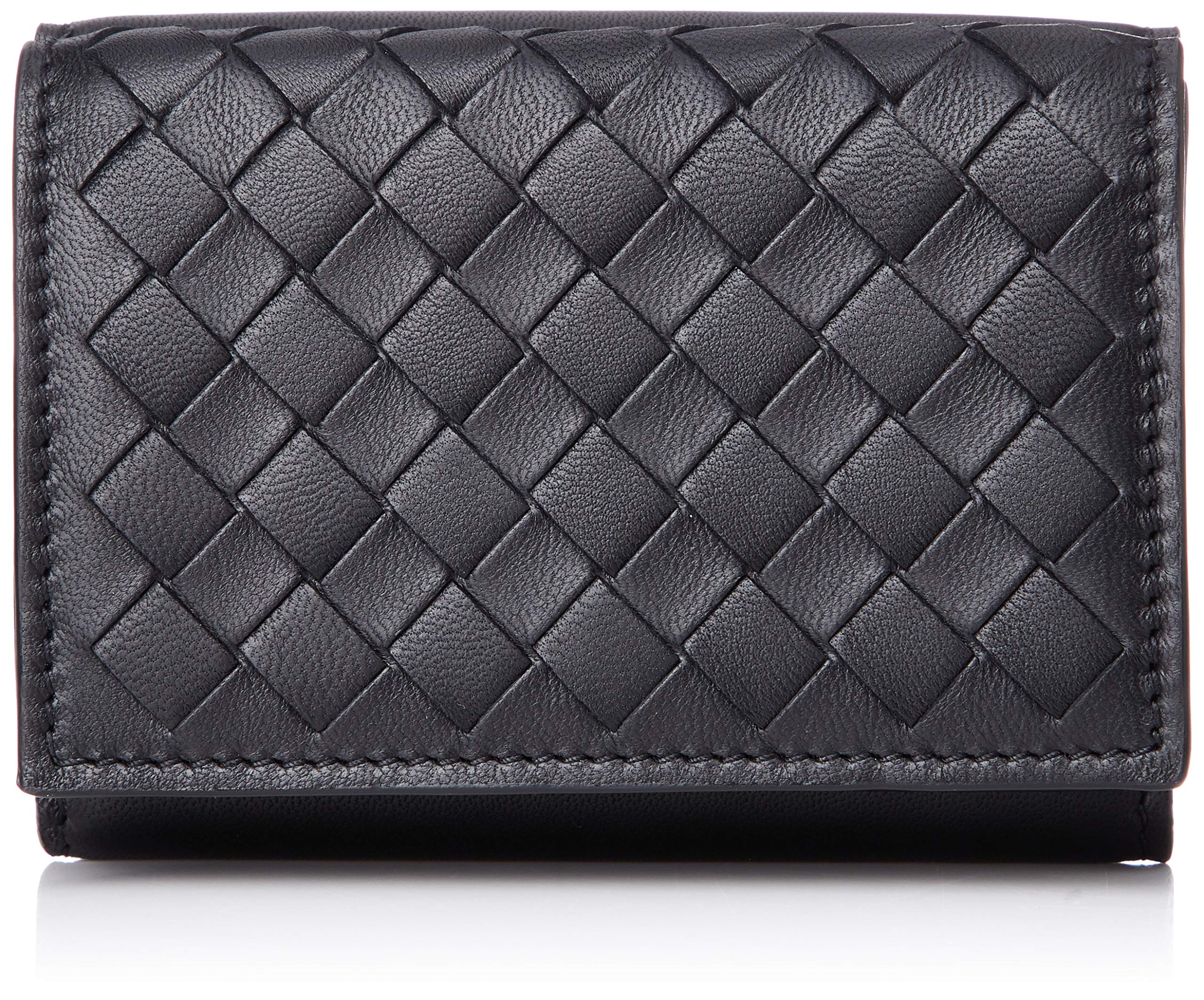 

Гаманець Trifold 515385 VO0B2 Intrecciato Compact Wallet Leather Genuine Leather Nero New Light Grey [Bottega Veneta] [Item]