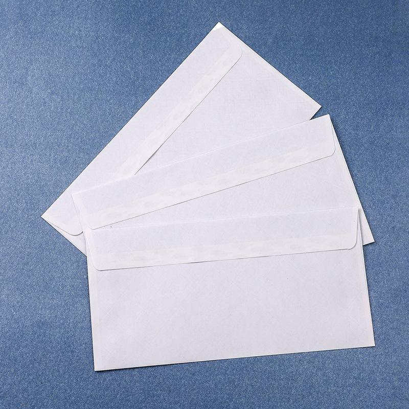 10/20/30/50/100Pcs Windowless white envelope 10 # Secure Business Envelope Can hold A4 paper Bill invoice Self Sealing Envelope