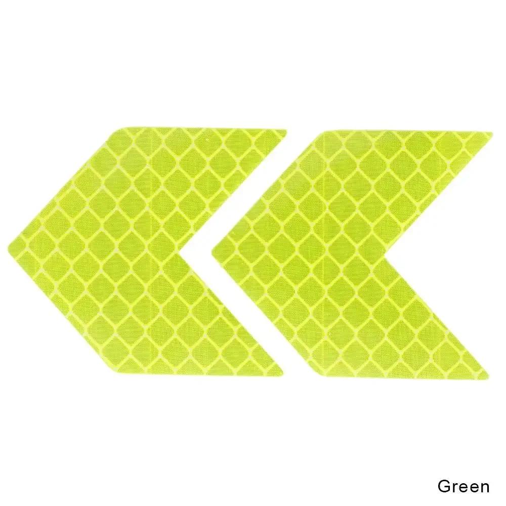 10 Buc. Autocolant Reflectorizant Auto Model Săgeți Autocolante de Avertizare Pentru Motocicletă Auto Portbagaj Bară Coadă Bară de Protecție Siguranță Benzi Reflectorizante