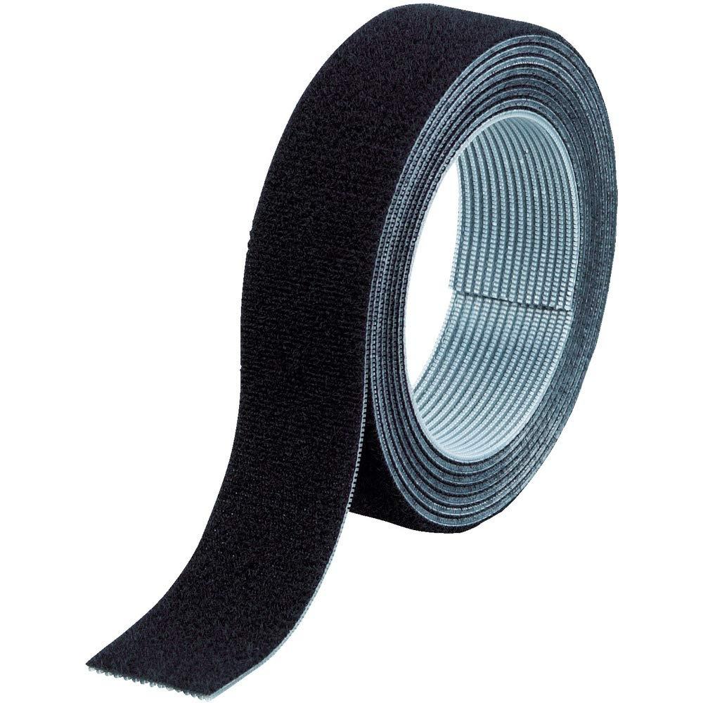 TRUSCO Magic Band Binding Tape Double-Sided Black 20mm x 1.5m MKT2015BK