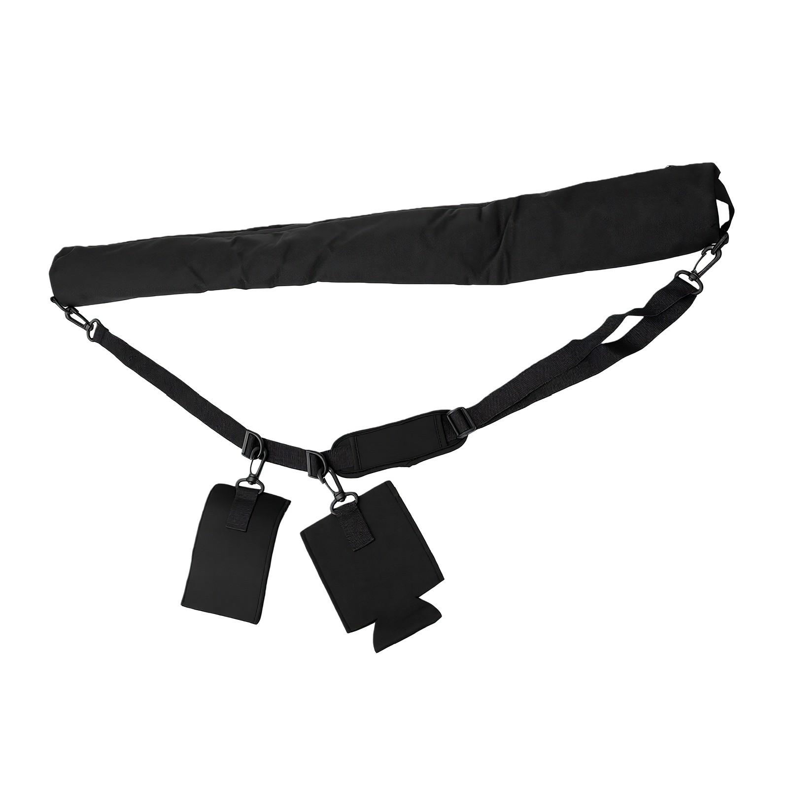 Sac Isotherme à Fermeture Éclair Capacité 7 Canettes de Bière Bandoulière Portatif pour Pique-nique en Plein Air Voyage noir
