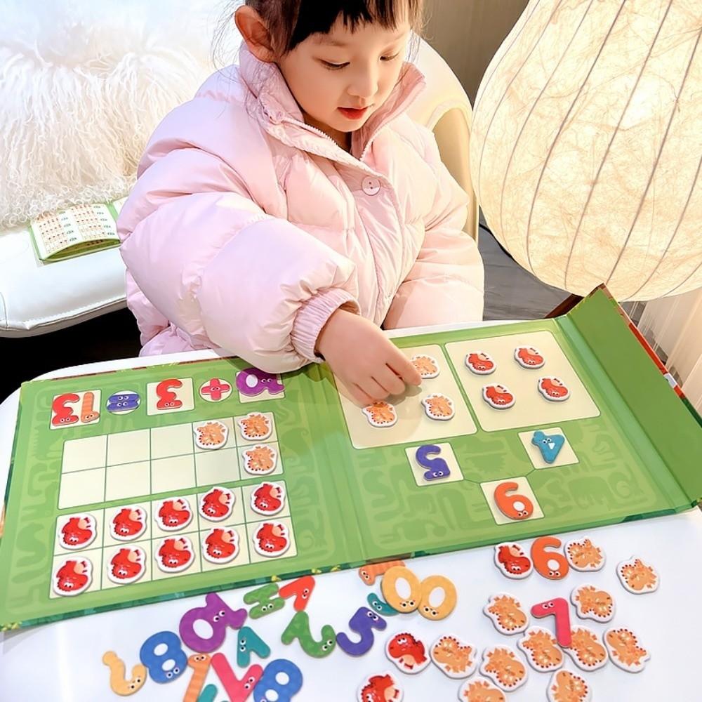Math Digital Resolving Dinosaur Arithmetic Book Early Education Aids  Early Childhood