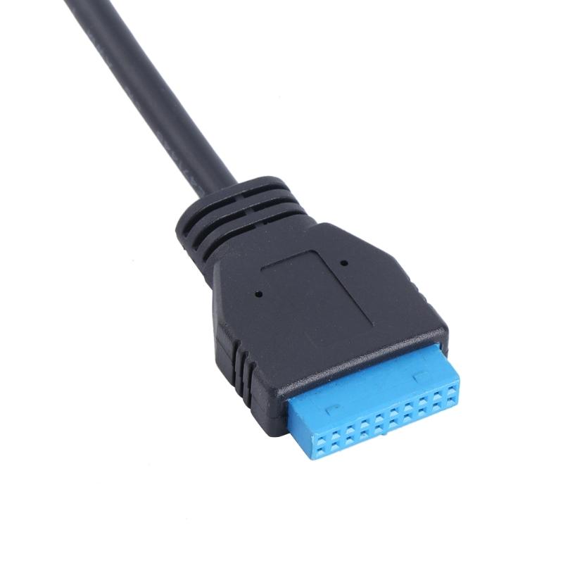 20Pin To 9Pin USB3.0 To 2.0 Conversion Cable Connectors Mainboard Cable 20Pin To 9Pin USB2.0 Male Mainboard Cable