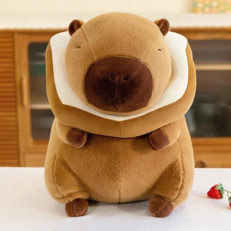 Cute Capybara Peripheral Plush Doll  Capibara Plush Doll Giant Kawaii Stuffed Animal Doll  Children Kids Birthday Gift Toys