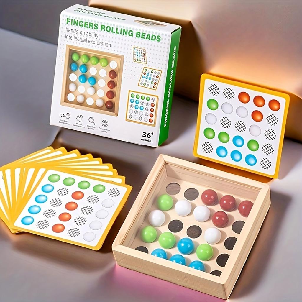 Fine Motor Skills Ball Rolling Training Toy Game For Logical Thinking Development.