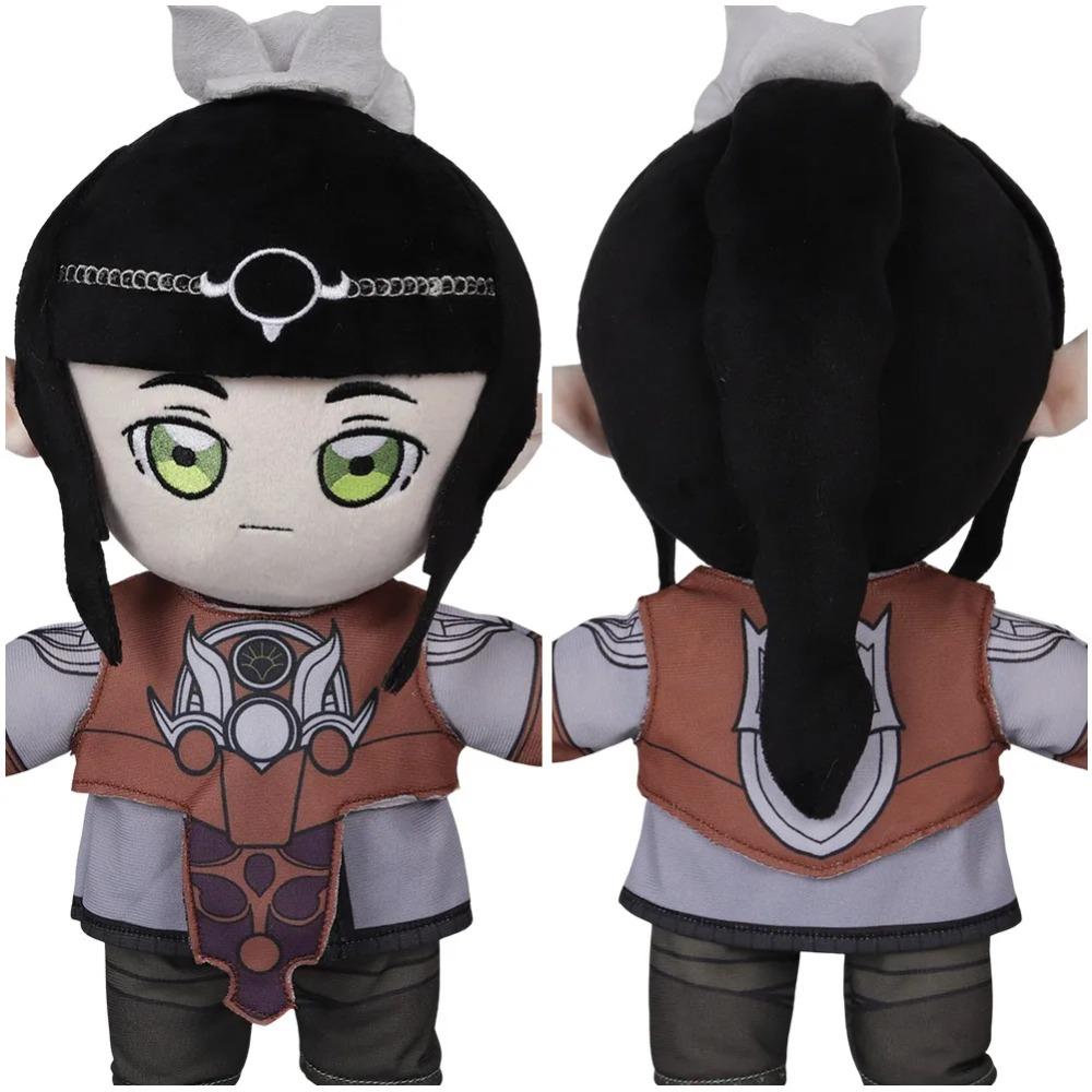 Astarion Plush Baldurs Cos Gate 3 Karlach Shadowheart Cosplay Plush Stuffed Dolls Mascot Costume Birthday Gift Accessory