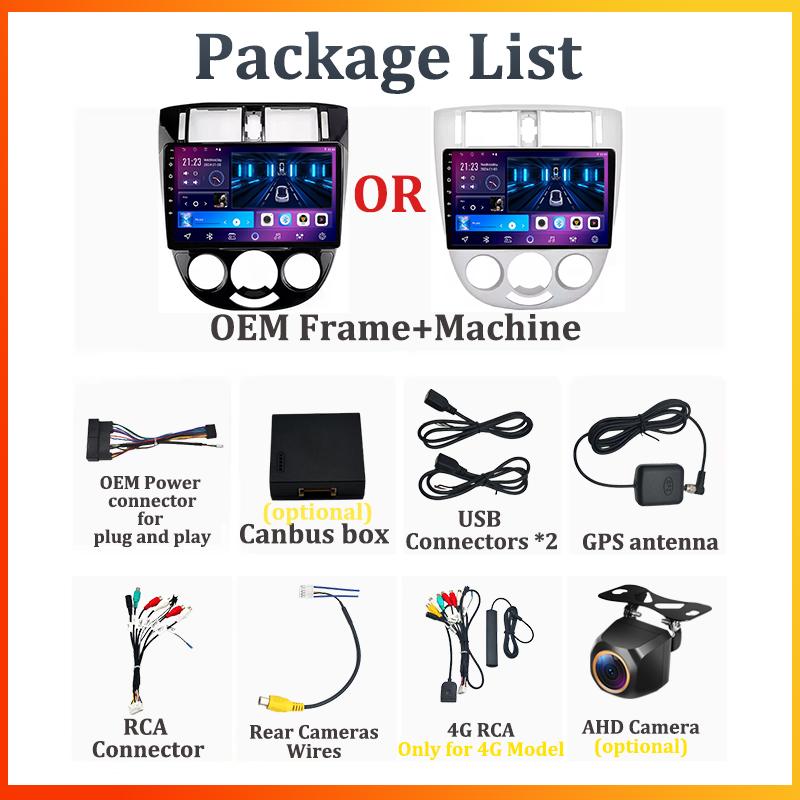 For Chevrolet Lacetti J200 For Buick Excelle Hrv For Daewoo Gentra 2 Car Radio Player Car Carplay Screen Autoradio Mirror Link