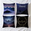 Cushion Starlight Cover Square Decorative Throw Pillow Case Sofa Bed V-Velaris Car City Living Room Birthday Anniversary Gifts