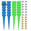 10/12/20/24Pcs Blume Waterer Spike Schuhe Bewässerung Steuerbar Wasser Flow Automatische System Anlage Selbst-bewässerung Werkzeug