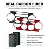 For Chrysler 300 300C 2005 2006 2007 Real Soft Carbon Fiber Sticker LHD RHD Car Central Air Vent Panel Interior Trim Accessories