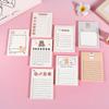 Kawai Stationery Bear Notebook 50 Page Small Portable Tearable and Adhesive Paper Lovely Office Student Plan Message Notes