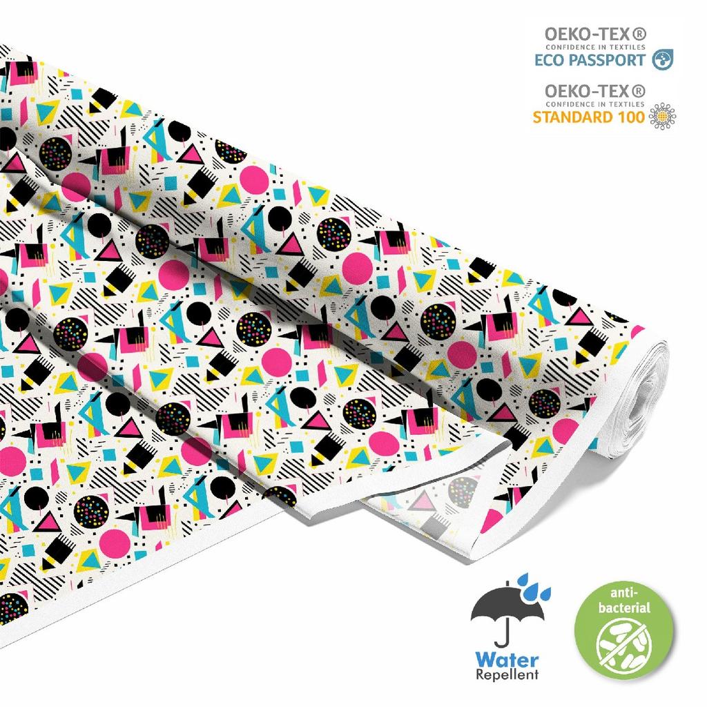 Outdoor Dekostoffe Oxford - Motiv Geometrisch I Dx3425