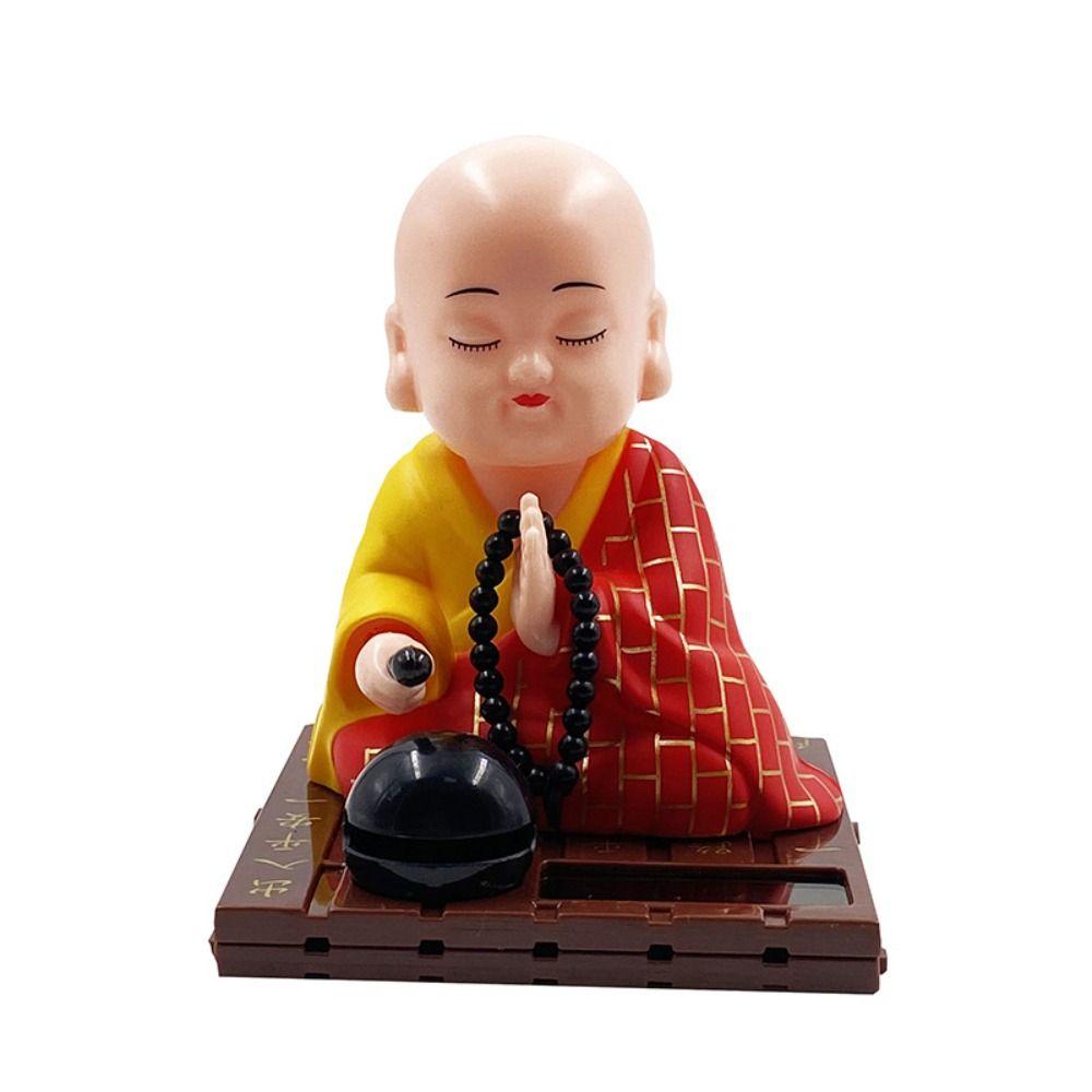 

Tathagata Buddha Solar Nodding Buddha Toys Handcrafts Desktop Buddha Statue Decoration A