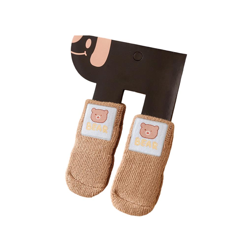 Cute Cartoon Pet Socks For Small Dogs & Cats – All- Non- Warm Cotton Knit Socks For Puppies & Kittens