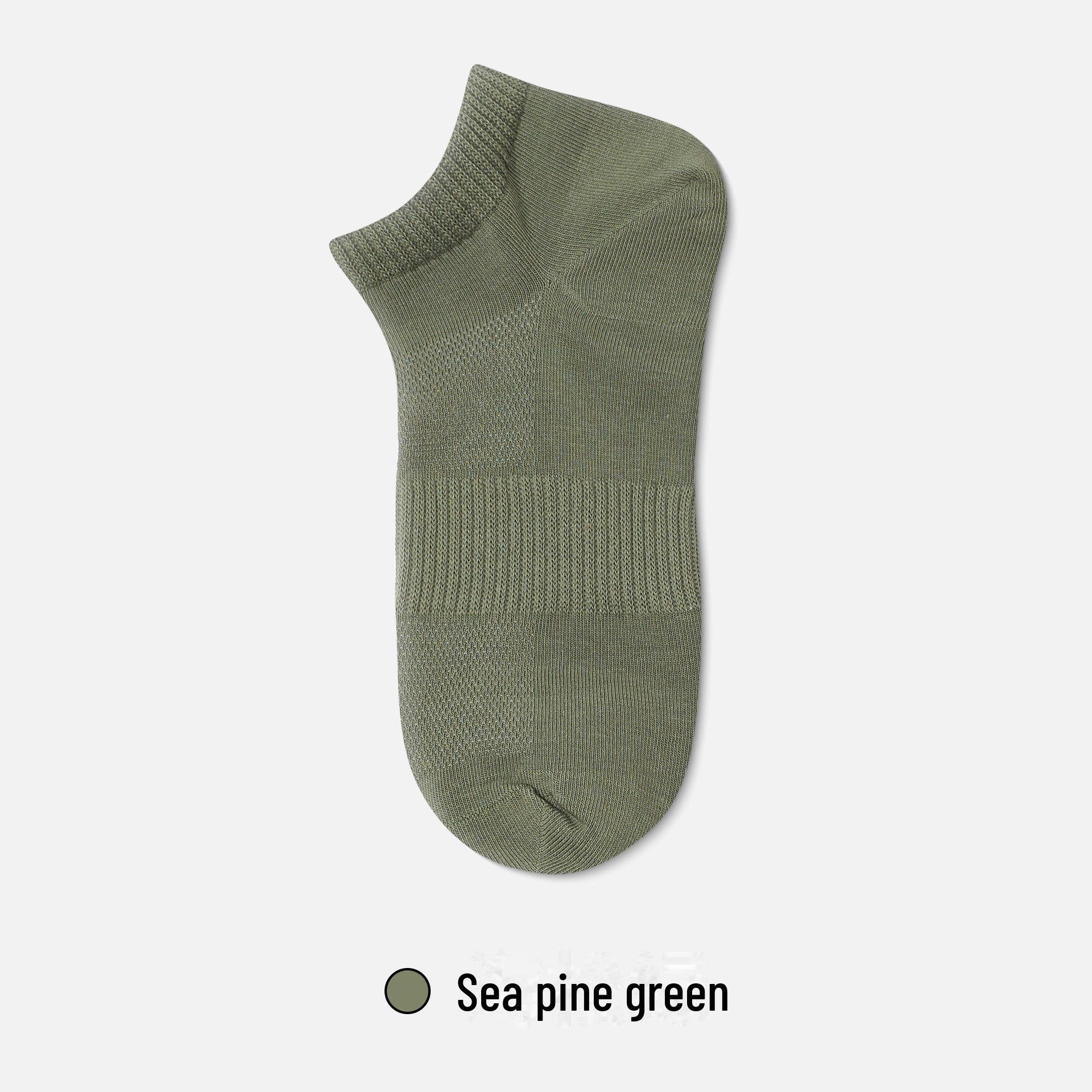 

Мужские летние сетчатые хлопковые носки-лодочки Xiangfeng — антибактериальные, дезодорирующие, дышащие, впитывающие пот, невидимые.