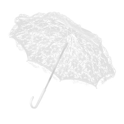 Handgefertigte Blumen Spitze Stickerei Regenschirm Kinder Bühnenauftritt   Dekorativer Regenschirm Dekoration Zubehör