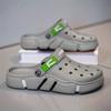 Men Casual Hole Shoes Summer Non Slip Beach Slippers Lightweight Breathable Sandals