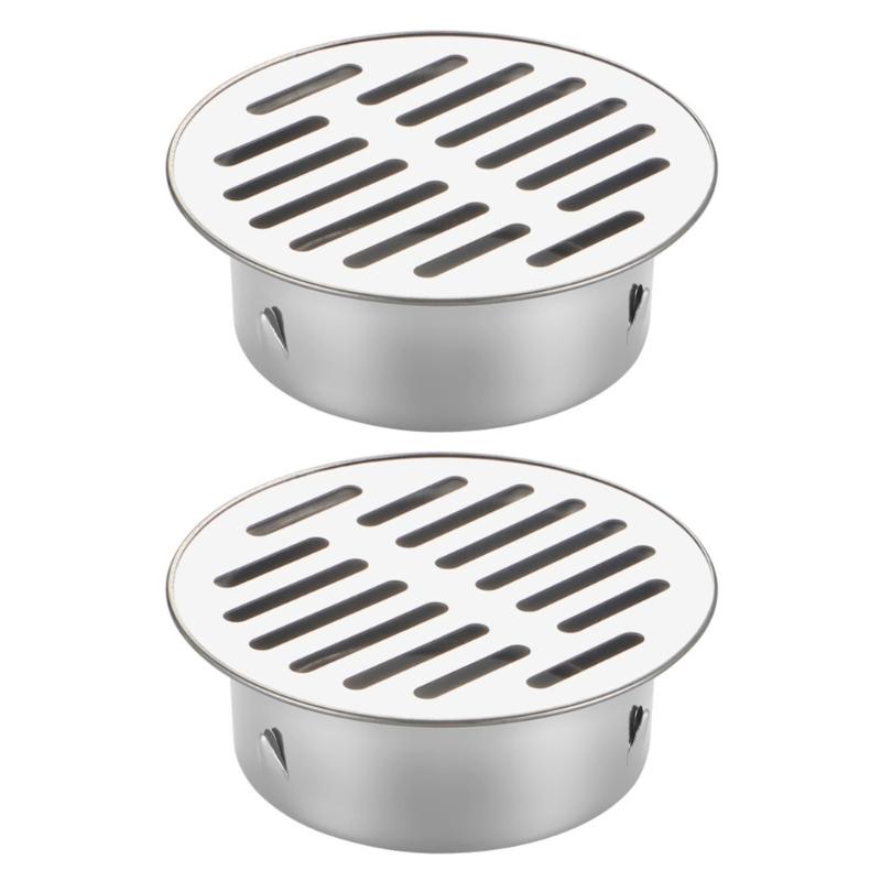 Multipurpose Sturdy Stainless Steel Floor Shower Drain with Electroplated for Odor Prevention Efficient Water Flows