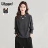 Women's Lapel Long Sleeve Knit Pullover