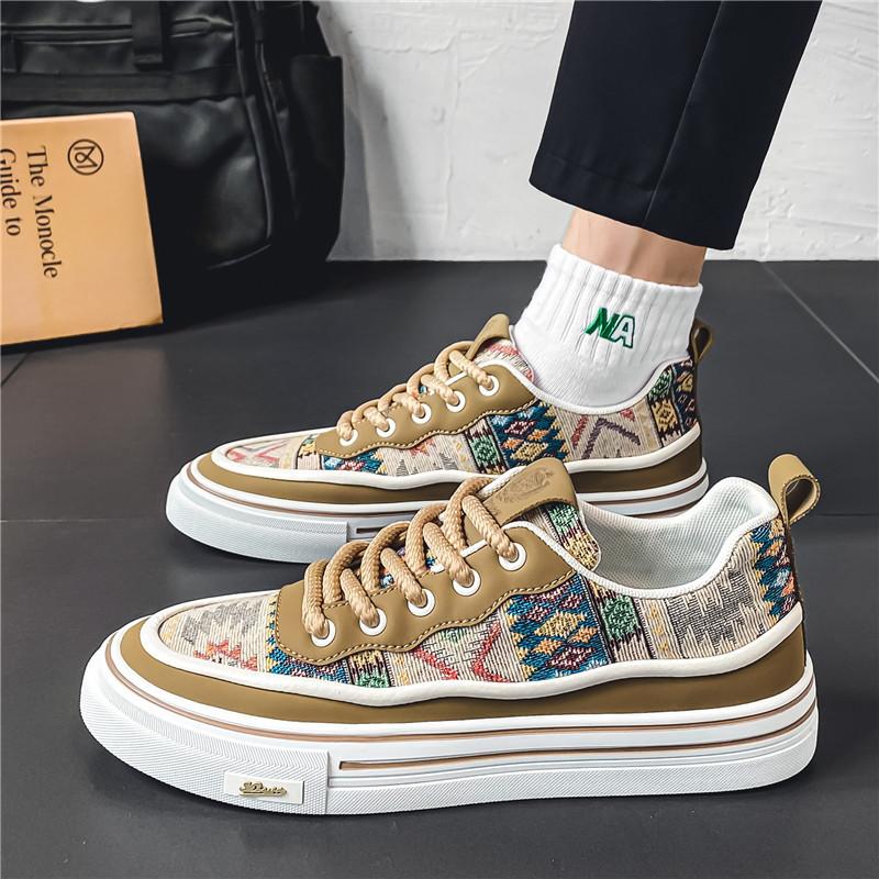 Pantofi bărbați pantofi casual 2024 pantofi bărbați vară nouă tendință de modă versatili cu talpă joasă