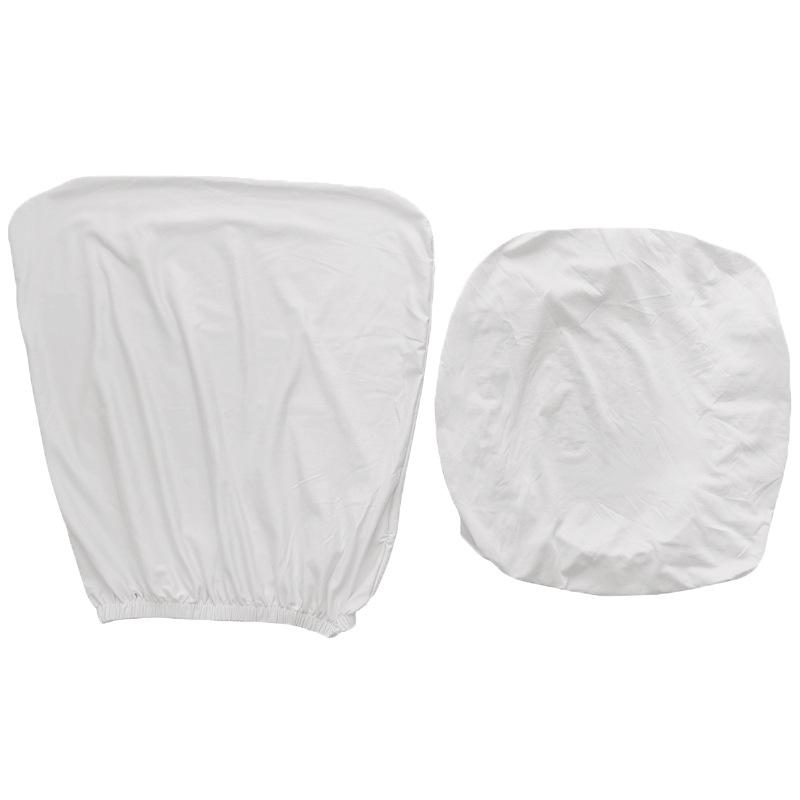 Elastisches Stuhl- und Hockerbezug-Set für Bürodrehstühle