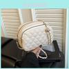Pu Small Square Bag With Chain Strap For Daily Streetwear Fashion