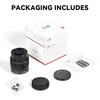7artisans 24mm Manual Prime Large Compatible with Nikon Mirrorless and Z6 II F1.4 APS-C Lens, Aperture, Z-Mount Cameras, Z50, Z6, Z7,