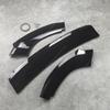 Car Front Bumper Lip Spoiler Splitter Diffuser For Seat Leon MK2 2.5 FR Cupra 2010-2012 Facelift Air Blade Bodykits Tuning