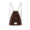 Natureback Naturalness Corduroy String Bag (Brown)