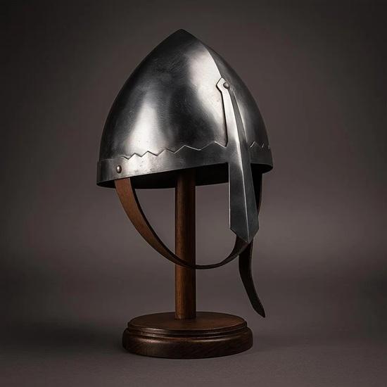 Viking Norman Helmet Handmade Medieval Armor Replica for LARP, Cosplay, Renaissance Fair Collectors Norse Warrior Helm