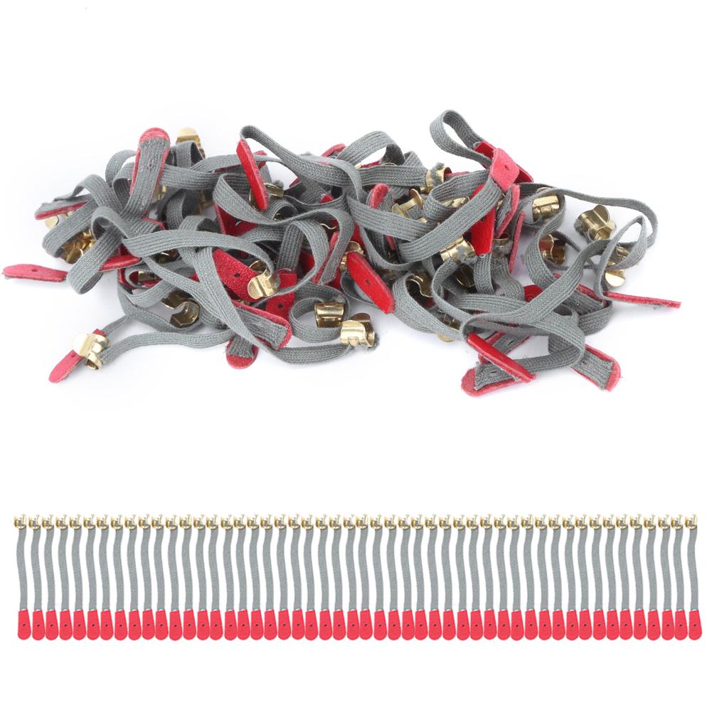 50 Stück Klaviersaiten Stimmreparaturteile Gebraucht Militärgrün Musikinstrumentenzubehör