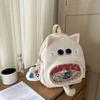 Schoolbag cute ins style, cartoon Siamese cat schoolbag female travel versatile student leisure backpack commuter work backpack